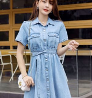 Denim Style Dress