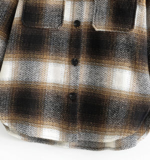 Casual long-Sleeved Plaid Shirt for Women