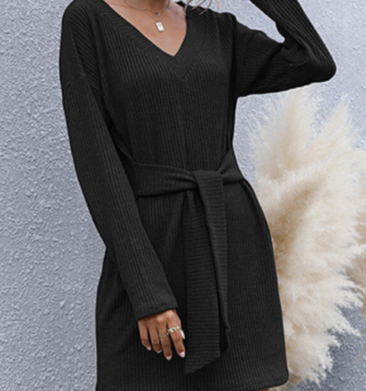 Long Sleeve Jumper Dress